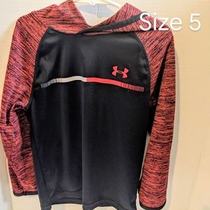 Under armour pull over. Size 5